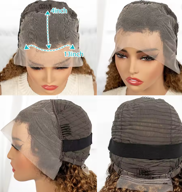 Frontals Wigs .. Straight Body Wave ( Eurasian & Burmese curly add $3)